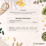 L-Tyrosine Supplement 1000mg | 120 Vegan Capsules | Fermented High Strength Supplement | Free Form Amino Acid | by Horbaach - Image 4
