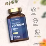 L-Tyrosine Supplement 1000mg | 120 Vegan Capsules | Fermented High Strength Supplement | Free Form Amino Acid | by Horbaach - Image 5