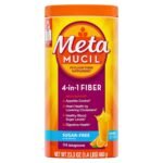 Metamucil Daily Fiber Supplement, Orange Smooth Sugar Free Psyllium Husk Fiber Powder, 114 Doses - Image 8