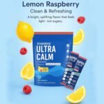 Ultra Calm Drink Mix – Lemon Raspberry Flavor | Magnesium Glycinate, L-Theanine & Ashwagandha Blend | Focus & Balance Support for Professionals – 20 Stick Packs - Image 3