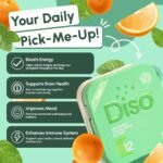 Diso® Vitamin B12 Supplement | High Strength Alternative to B12 Tablets, Gummies & Sprays | for Women & Men | Methylcobalamin | Energy Booster for Tiredness, Fatigue & Mood | 30x Days Dissolvables - Image 3