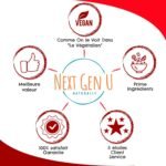 Taurine - 1000 mg, 120 Vegan Caplets - Food Supplement - Dietary Health Supplement - Helps Promote Immune & Central Nervous System Functions - by NextGenU - Image 7