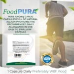 180 X Pure Garlic Capsules Recommended Daily Strength 1000mg - Capsules are The SAFEST Way to take Any Supplement! HACCP Certified, Manufactured in The UK. - Image 8