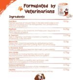 Fibre Boost Anal Gland Digestion Supplement - Stop you pet scooting with our Probiotic Support for Dogs & Cats with Fibre, Pro & Prebiotics – for Dog Gut Health - Gluten-Free powder - Image 6