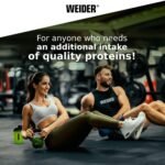 Weider Vegan Protein (750g) Cookie Flavour. 23g Protein/dose, Pea Isolate (Pisane) & Rice Protein. with Vitamin B12 & Stevia. Gluten Free, Sugar Free. Packaging 50% Recycled, 100% Recyclable - Image 7