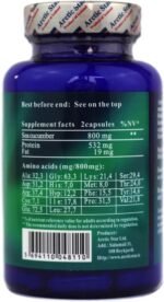 Arctic Star - Sea Cucumber Capsules - Natural Pure Iceland Atlantic Wild Caught Sea Cucumber Extract Supplement Pills - Joint Health & Immune Health (80 Capsules, 400mg) 1Bottle - Image 3
