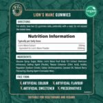 Lions Mane Gummies 60,000mg Per Bottle | High Strength Supplement from Fruit Body | Vegan Mushroom Extract | 1000mg x 60 Natural Berry Flavour Gummies | by Wiseshrooms - Image 5