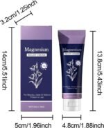 Leg Soothing Cream, Enhanced Circulation Support, 50g, Feet Relaxation Cream, Nighttime Leg Reliefs Lotion, Hydrating And Relaxing Formula, For Home, Bedtime, Workouts, Travel, And Offices Use - Image 3