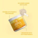 Vimergy Micro-C Immune Power, Travel Size, 69 Servings, Vitamin C 1000mg, Gentle ascorbic Acid, Buffered Vitamin C Powder, Immune & Nerve Support, Benefits Bone & Cartilage, Gluten-Free, Vegan (125g) - Image 4