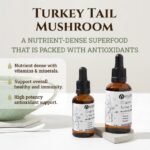 Ecodrop Organic Turkey Tail Mushroom I 50ml I Double Extract Liquid Tincture Turkey Tail Supplement I Heavy Metal-Free, Nordic Sourced, & Fully Traceable I Manufactured in Finland - Image 3