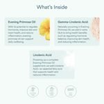 Bettervits Evening Primrose Oil Capsules 1000mg | Cold-Pressed High with Essential Omega-6 and Gamma-Linolenic Acids for Women and Men | Supports Hormonal Balance, Skin and Wellness | 60 Softgels - Image 4