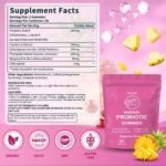 Vaginal Probiotic Gummies for Women, Women's Vaginal Health Supplement, Balanced pH, Healthy Odor, Yeast Balance & Flora Support for Immune Health - 60 Gummies - Image 3