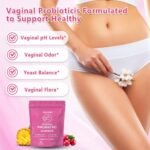 Vaginal Probiotic Gummies for Women, Women's Vaginal Health Supplement, Balanced pH, Healthy Odor, Yeast Balance & Flora Support for Immune Health - 60 Gummies - Image 5