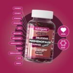 Perimenopause Support Gummy | Citrus Flavour | 60 Vegan Gummies | Red Clover, Ashwagandha, Maca, Ginseng, Sage, Ginkgo with VIT B6, B12, VIT D and VIT C | Nutritional Balance for Women by NUTRIGUMS® - Image 4