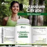 Potassium Supplement High Strength 1550mg & Vitamin C - 240 Vegan Tablets - 4 Month Supply - Potassium Citrate for Natural Electrolytes Support - Made in The UK - Nu U Nutrition - Image 6