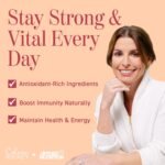 Applied Nutrition - Coleen Rooney - Immunity Powder - Vitamin & Mineral Boost - Best 24-Hour Immune Support - Best Vegan Immunity Defense - Enhanced Vitality - (14 Servings) (Blueberry & Raspberry) - Image 7