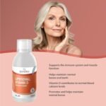 Bandini® Liposomal Vitamin D Liquid | 2000 IU Lipo Vitamin D3 | High Strength, High Bioavailability & Absorption | Immunity, Bones, Teeth, Joints, Muscle Support | 250ml | 100% Vegan, Non-GMO - Image 3