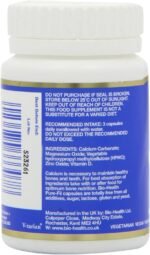 Bio-Health Extra Calcium 800mg Mineral Food Supplement for General Health with Magnesium, Zinc and Vitamin D, Supports The Maintenance of Bones and Teeth, Additive Free, 60 Capsules - Image 4