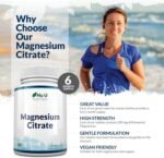 Magnesium Citrate 700mg - 180 Vegan Tablets - 6 Month Supply - 200mg of Elemental Magnesium Tablets - Made in The UK - Nu U Nutrition - Image 3