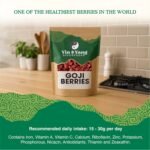 Premium Goji Berries 500g, by Yin & Yang Superfoods. Premium Quality, Delicious Sweet Flavour, 100% Natural, High in Vitamins, Minerals & Antioxidants, Source of Fibre, Vegan - Image 3
