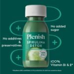 Plenish Spirulina Detox Health Shot 12 x 60ml | 100% of your daily does of Vitamins B1 and B2 | 100% Natural, Vegan & Gluten Free | No Added Sugar, No Additives, No Preservatives | Perfect Pick Me Up - Image 4