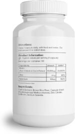 Hey Nutrition Biotin Complex Supplement - Biotin, Selenium, and Zinc - Supports Hair, Nails & Skin - Promotes Immune Health - No Artificial Flavours, Non-GMO & Dairy-Free - 60 Vegan Capsules - Image 3