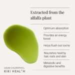 KIKI Health - Liquid Chlorophyll, Extracted from Alfalfa - 100mg Chlorophyll Extract Per Serving - Natural Internal Deodoriser - 100% Natural Ingredients - Vegan Friendly - 125ml - Image 3