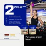USN 100% Plant Protein Strawberry, Vegan Protein Powder (900g) A Sugar Free, Plant Based Protein Blend With No Soy and No Artificial Flavours - Image 5