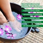 Kidney Support Herbal Foot Soak,Kidney-Health Foot Bath Herb,Kidney Warming Foot Bath Bag,Ginger Foot Bath Bag for Promote Blood Circulation,Herbal Foot Cleansing Soak - Image 4