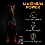 11-in-1 Weight Gain Food for Dogs - Appetite Stimulant with High Calorie & Protein - Premium Dog Muscle Builder for All Breeds - Healthy for Puppies - 150 Chews - Chicken - Image 3