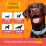 Pre & Probiotic Chews for Dogs – 120 Soft Chews – Supports Gut Health, Digestion & Immunity – Salmon Flavour Dog Probiotic Supplements - Image 4