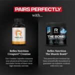 Reflex Nutrition One Stop® Xtreme - Serious Mass Gainer - All in One Protein Powder - 55g Protein, 10.3g BCAAs, 5,000mg Creatine - Muscle Building Protein Shake (Salted Caramel, 4.35kg) - Image 5