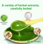 36PCS Wormwood Heat Pads for Back Pain Relief, 12H Keen Pain Relief Patchs, Heat Patches Back Relieve Pain in Minutes, Herbal Pain Relief Patch for Back Knee Neck Shoulder Muscle Soreness - Image 3