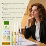 4Pcs Natural Diffuser Pen,Wellness Herbal Blend Diffuser Set,Sleep Support Reduced Stress Oral Freshening Breath Diffusers Set,Portable Atomizing Air Freshener,Improving Breathing Air (2Set) - Image 3
