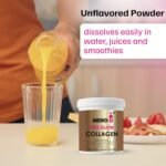 PRO Glow Marine Collagen Powder 10,000mg - High-Potency Supplements for Women Skin Hydration - Unflavoured Collagen Supplement with Hyaluronic Acid, Vitamin C & B Complex - 300g - Image 7