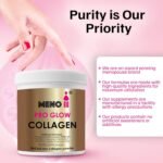 PRO Glow Marine Collagen Powder 10,000mg - High-Potency Supplements for Women Skin Hydration - Unflavoured Collagen Supplement with Hyaluronic Acid, Vitamin C & B Complex - 300g - Image 9