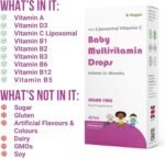 ProHealth Vegan Multivitamin Drops for Infants & Kids (Age 3 Months+) | 9 Essential Vitamins with Liposomal Vitamin C, Mango Flavour | Sugar-Free, Non-GMO, Gluten-Free, Made in UK (55 Days Supply) - Image 5