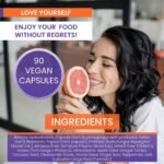 Digestive Enzymes| Bloating, Bowel & Digestion| Leaky Gut| Sp Offer| Betaine+ | 90 Caps | Vegan | Betaine HCL | Great Keto | Bromelaine | Papaine | Mint | Turmeric| Ginger| Cider| UK - Image 5