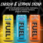 Applied Nutrition BodyFuel Energy & Vitamins Drink - Fast Energy, Energy Drink, Sugar Free with Caffeine (Pack of 12 Cans x 330ml) (Orange) - Image 4