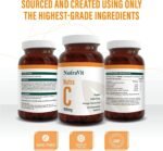 Nutra C Chewable - Vitamin C Tablets 1000mg, 30 Orange Chewable VIT C Tablets. High Strength Ascorbic Acid Vitamin C, Immune System Booster. Rosehip, Hesperidin & Acerola. Vegan Friendly - NutraVit - Image 3