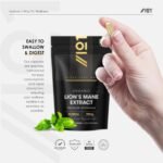 Organic Lions Mane Supplement 28,000mg – 50% Polysaccharides (700mg) – 180 Vegan Capsules – High Strength Mushroom Supplement – Resealable and Recyclable Pouch – by Alpha01 - Image 5