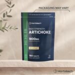 Artichoke Extract 1800mg | High Strength Artichoke Supplement | 180 Vegan Tablets | Artichoke Leaves | by Horbaach - Image 5