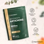 Artichoke Extract 1800mg | High Strength Artichoke Supplement | 180 Vegan Tablets | Artichoke Leaves | by Horbaach - Image 6