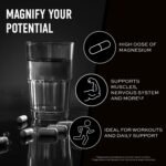 ESN Magnesium Caps, 120 Capsules, 194 mg Magnesium per Daily Serving – magnesiumbisglycinate Capsules, high bioavailability – Made in Germany - Image 3