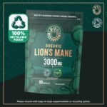 Organic Lions Mane Supplement 3000mg | High Strength Polysaccharides | Mushroom Extract Capsules | Vegan | 90 Count | by Wiseshrooms - Image 8