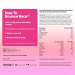 Bounce Back Caffeine-Free Sachets with Vitamins, Electrolytes, Prebiotics & Amino Acids | Raspberry Flavour | Vegan Hydration Drink | Supports Energy, Immunity, Digestion & Recovery | 10g x 10 Sachets - Image 3