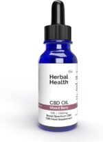 Herbal Health CBD Oil Drops 1000mg 10ml - Mixed Berry Flavour Broad Spectrum CBD 10% for Sleep & Anxiety Support - Image 3