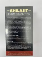 Shilajit Capsules, Natural Shilajit from Himalayan, 10000mg Shilajit Resin with 85+Trace Minerals and 40% Fulvic Acid, Himilayan Shalajit Resin(60 Capsule) - Image 7