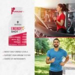 BEE and You Energy X Shot, 12 Pack, Korean Red Ginseng, Royal Jelly, Propolis, Caffeine Free Energy Drink, Vitamin C, B3, B6, B12, Immune Support Supplement, Antioxidants, Pomegranate Flavor - Image 3