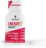 BEE and You Energy X Shot, 12 Pack, Korean Red Ginseng, Royal Jelly, Propolis, Caffeine Free Energy Drink, Vitamin C, B3, B6, B12, Immune Support Supplement, Antioxidants, Pomegranate Flavor - Image 8